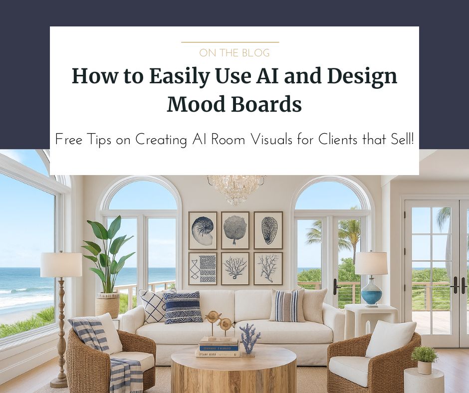 AI and Design Mood Boards Beach House by Chatgpt