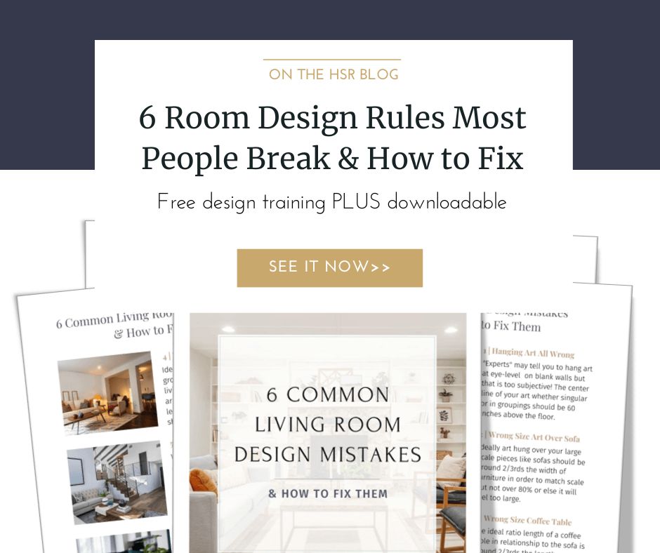 6 room design rules to live by