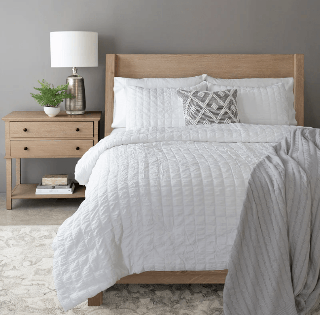 Beautiful designer bedding for house staging-Lush Decor 