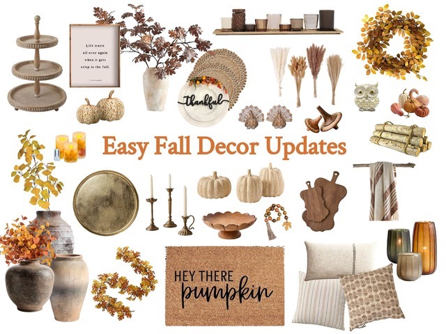 Easy Fall Decor Updates 2025