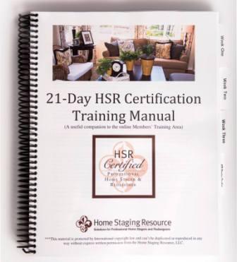 21-Day HSR Certification Training Manual - Home Staging Resource