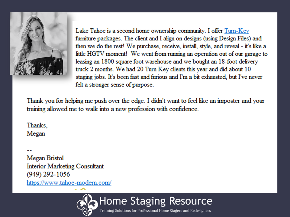 home staging business email 3