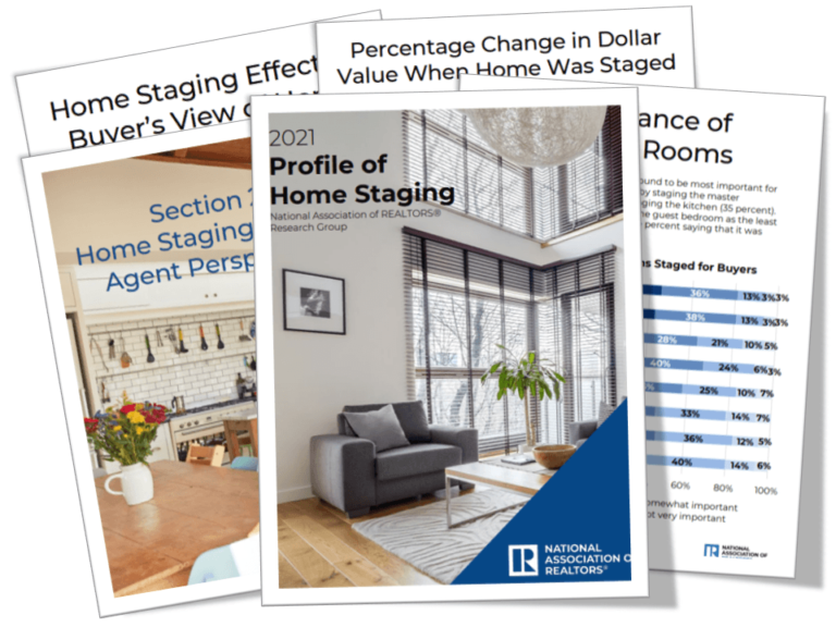 2021 Home Staging Statistics Free staging statistics report!